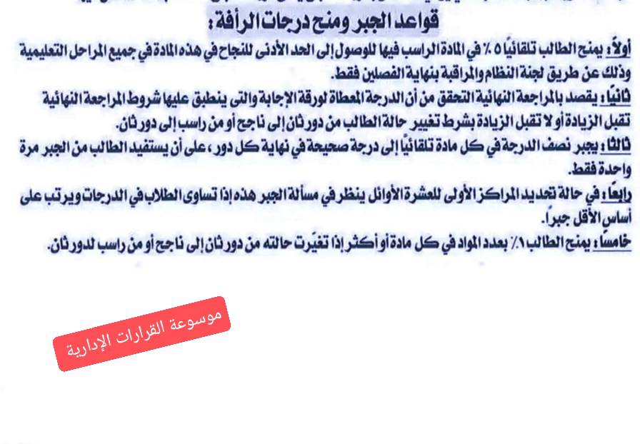 درجات الرافه وجبر النصف 1