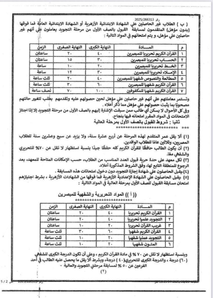 ضوابط تجويد