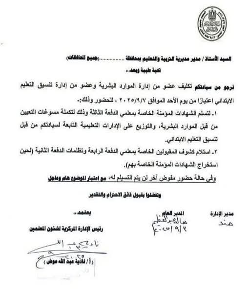 الشهادات