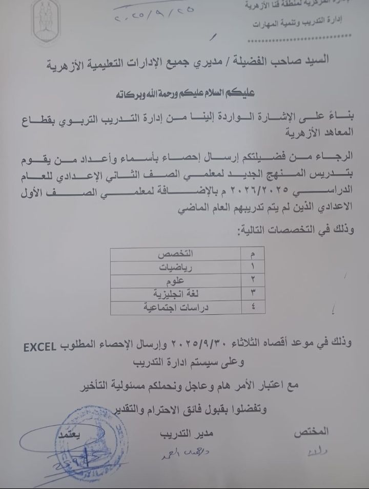 اسماء واحصاء