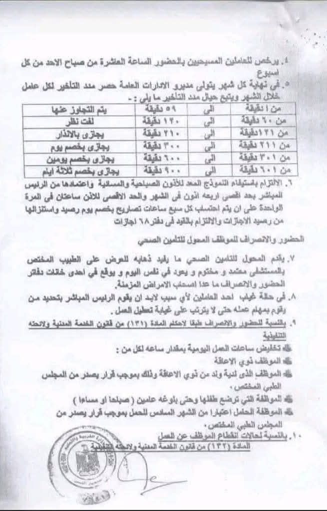 حساب التاخيرات