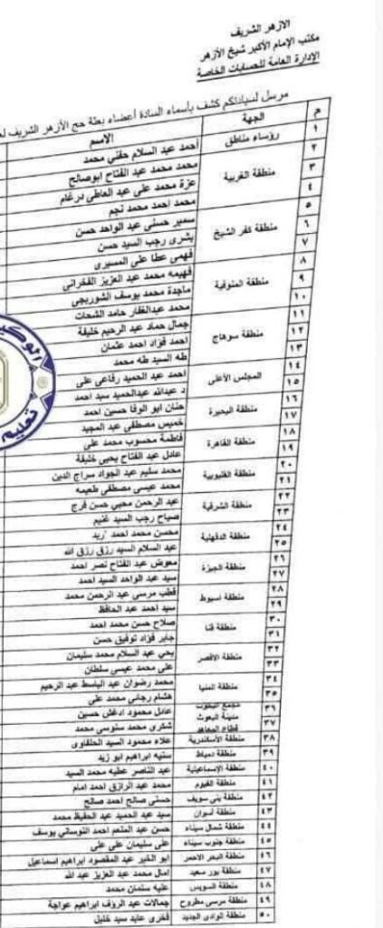 الحج بعثة